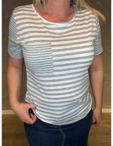 "Detaljebillede af halsudskæring på TIPPY Design t-shirt"
