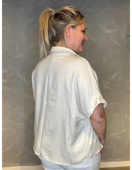 Polo bluse bag fra