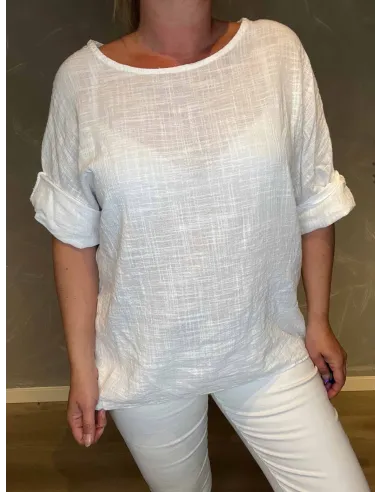 3/4 ærmer og pasform på bluse – TIPPY