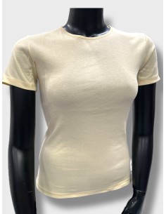 soft yellow basis t-shirt til kvinder – TIPPY Basic Collection