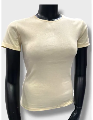 soft yellow basis t-shirt til kvinder – TIPPY Basic Collection