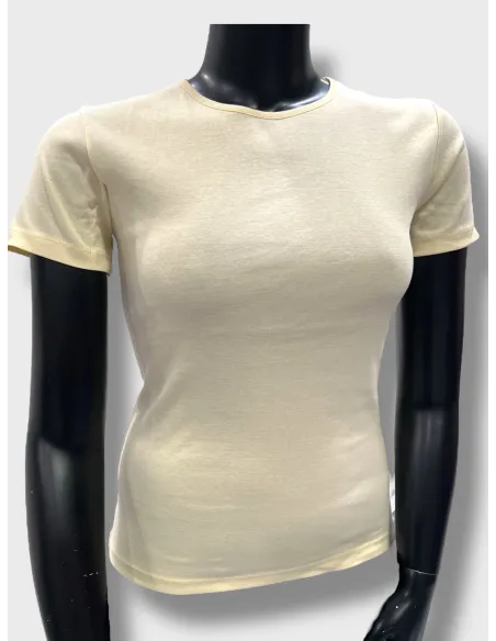 soft yellow basis t-shirt til kvinder – TIPPY Basic Collection