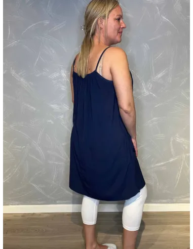 “Bagside af navy kjole til kvinder – TIPPY