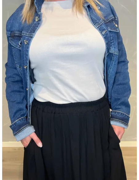 Lommer på sort nederdel – TIPPY