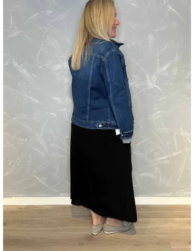 Bagside af sort nederdel til kvinder – TIPPY