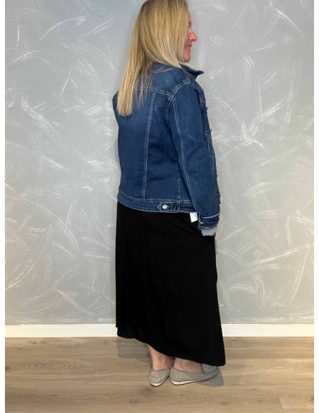 Bagside af sort nederdel til kvinder – TIPPY