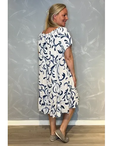 Bagside af sand kjole til kvinder – TIPPY