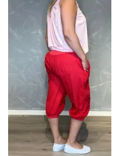 Knickers | Bred Rib Kant | Rød | TIPPY Italian Handpicked 2