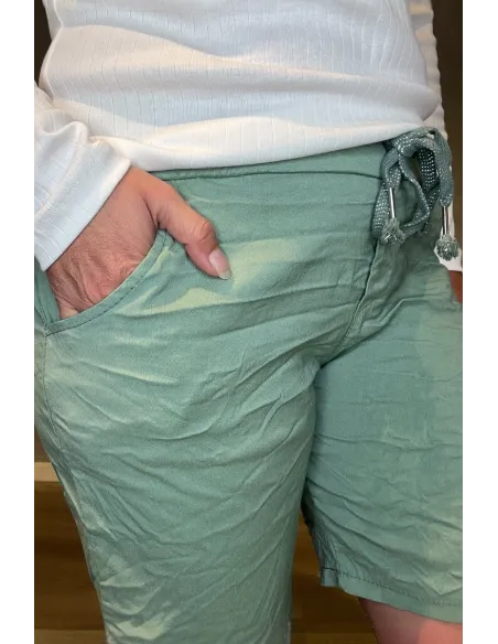 Glimmer snøre på khaki shorts – TIPPY