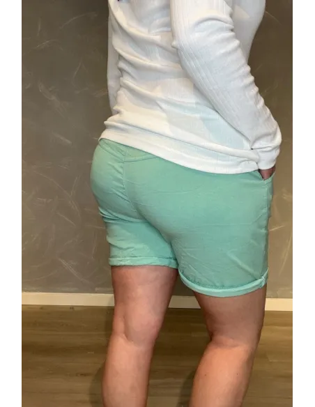 Bagside af mint shorts til kvinder – TIPPY