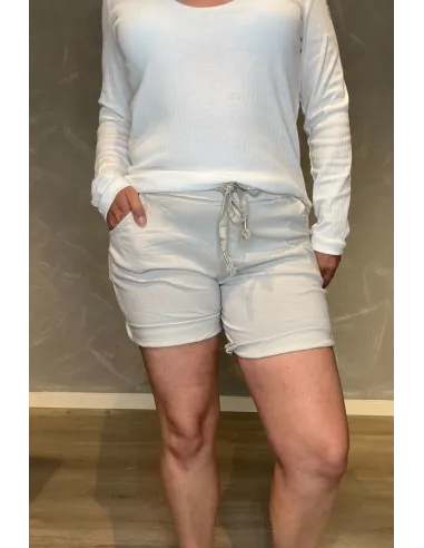 Sand shorts med glimmer snøre til kvinder – TIPPY Collection