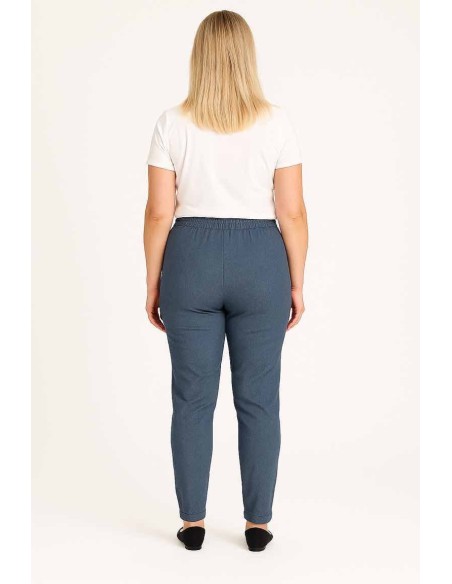 Strækbukser | Jeans blå | Viskose Mix | TIPPY