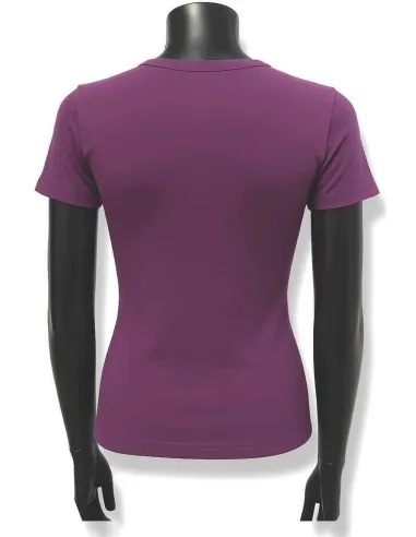 bagside af lavendel basis t-shirt – TIPPY Basic Collection