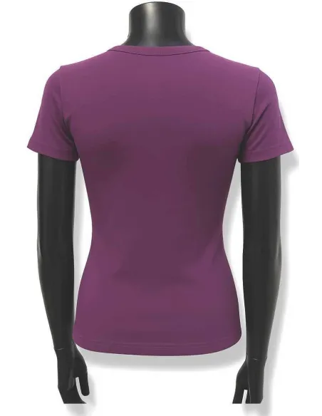 bagside af lavendel basis t-shirt – TIPPY Basic Collection