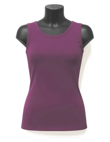 lavendel basis top til kvinder i viskose – TIPPY Basic Collection