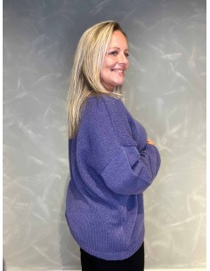 "Lilla klassisk strik med V-hals til kvinder - Design by TIPPY" 2