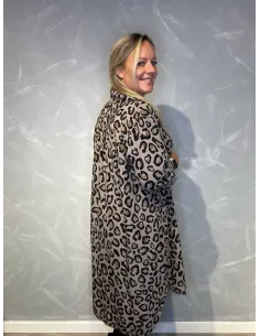 "Leo storskjorte til kvinder med leo-print - TIPPY Collection" 2