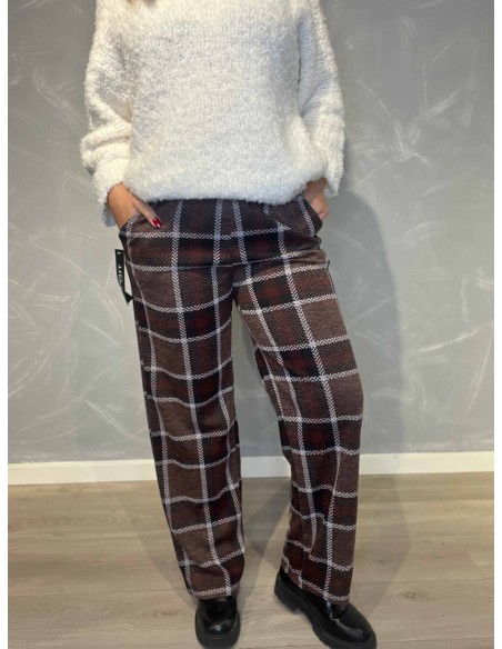 "Brune ternede bukser til kvinder - TIPPY Collection"