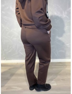 brune casual vige bukser til kvinder – TIPPY Collection 2