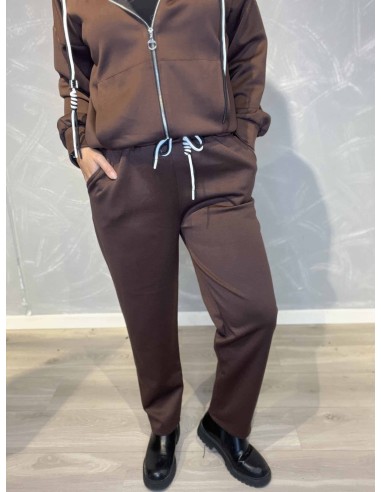 brune casual vige bukser til kvinder – TIPPY Collection