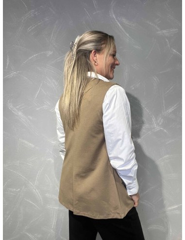 Bagside af latte vest til kvinder – TIPPY