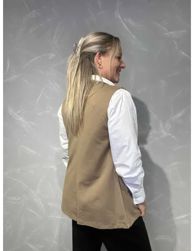 Bagside af latte vest til kvinder – TIPPY