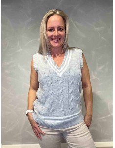 Grå slipover til kvinder – Tippy Collection