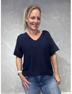 Navy let sommer strik til kvinder – TIPPY Italian Select