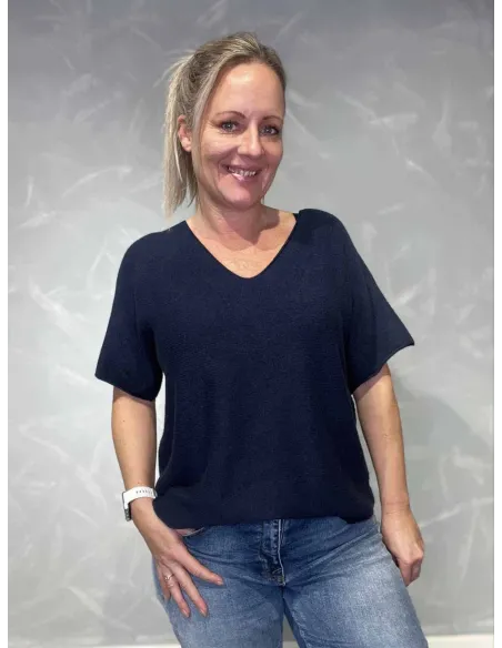 Navy let sommer strik til kvinder – TIPPY Italian Select