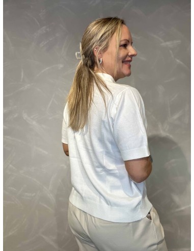 Bagside af milk cardigan i let strik til kvinder – TIPPY