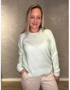 Mint let strik sweater til kvinder – TIPPY Design