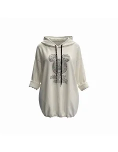 Sweatkjole med Mickey Mouse | Hvid | TIPPY 2