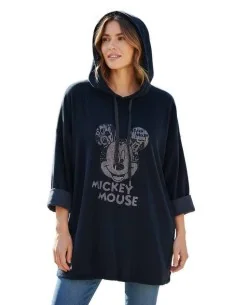 Sweatkjole med Mickey Mouse | Navy | TIPPY