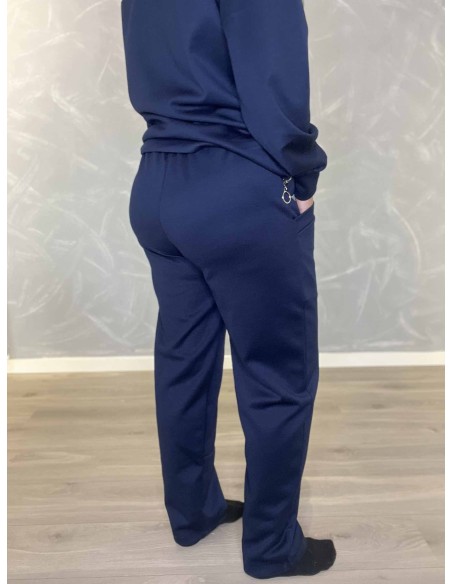 Bagside af navy sweat bukser til kvinder – TIPPY