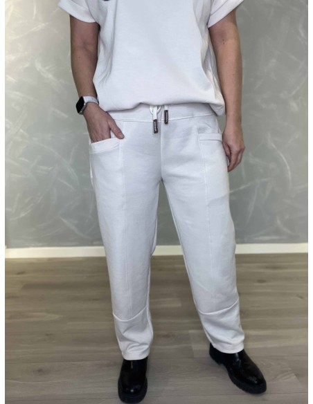Sand sweat bukser med lommer til kvinder – Tippy Collection