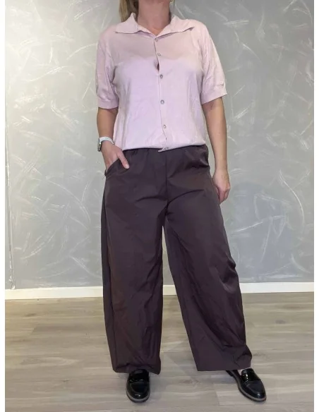 Brune parachute bukser til kvinder – TIPPY Collection