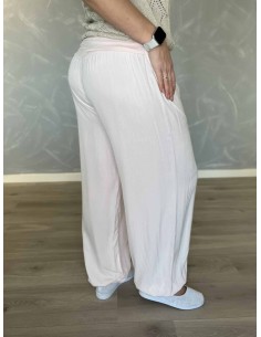 Rosa harems bukser i viskose til kvinder – TIPPY Italian Select 2