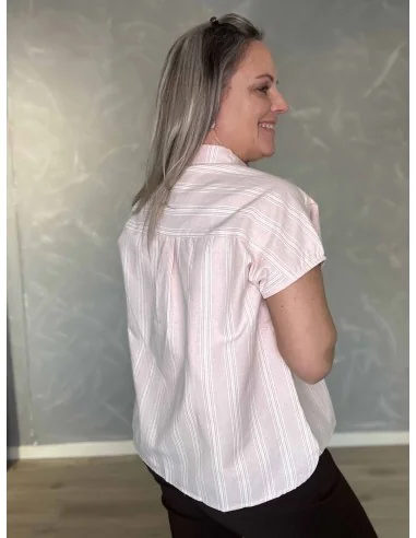 Bagside af rosa skjorte til kvinder – TIPPY