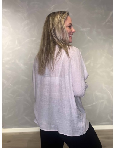 Bagside af sand bluse til kvinder – TIPPY