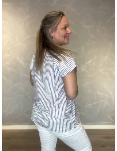 Bagside af jeans t-shirt til kvinder – TIPPY
