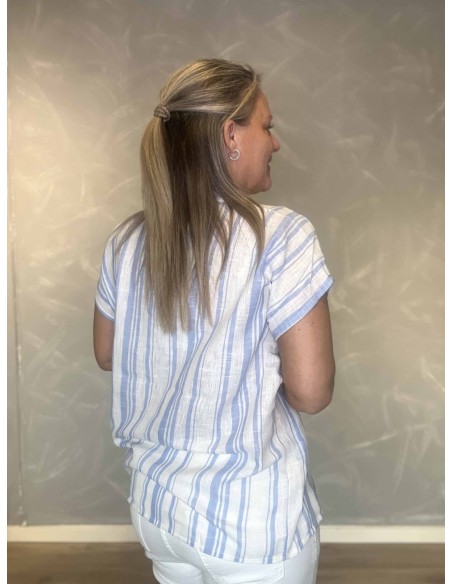 Bagside af sky t-shirt til kvinder – TIPPY”