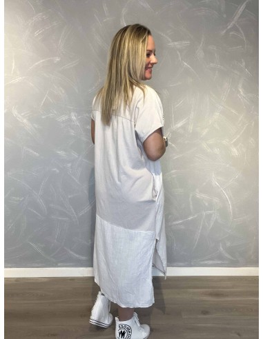 Bagside af sand kjole til kvinder – TIPPY