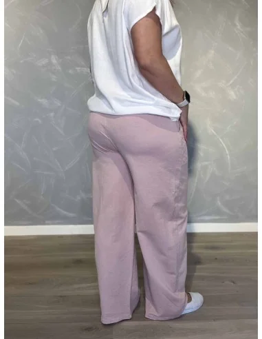 Bagside af rosa bukser til kvinder – TIPPY