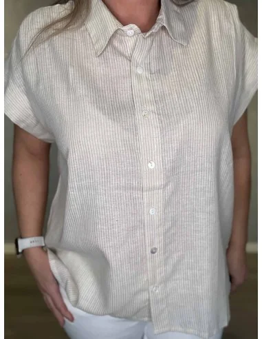 Nærbillede af striber på skjorte – TIPPY