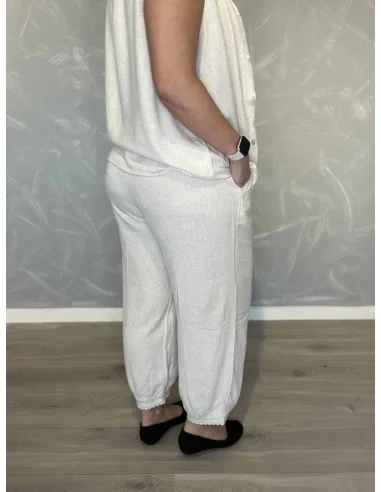 Bagside af sand bukser til kvinder – TIPPY