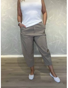 Sand bukser 7/8 med klassisk pasform til kvinder – TIPPY Collection