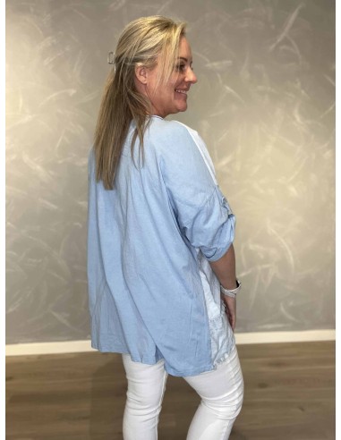 Bagside af sky tunika til kvinder – TIPPY