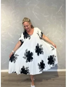 Blomsterprint på kjole – TIPPY