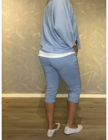 Bagside af sky knickers med bindebånd – TIPPY
