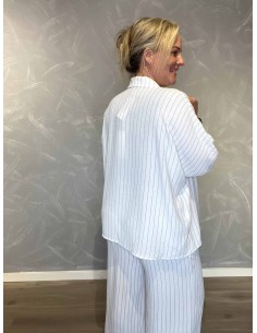 Sæt stribet komfort | Jeans blå | TIPPY 2